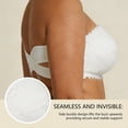 thumbnail image 4 of Full Figure Lace Strapless Bra with Back Support for Push Up and Comfort – Everyday Wear and All‑Season Versatility, 4 of 8