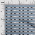 thumbnail image 1 of oneOone Viscose Jersey Fabric Stripe Ikat Print Fabric BTY 60 Inch Wide, 1 of 4