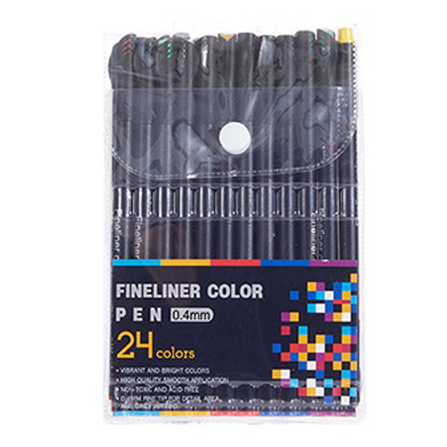 Stylos Planificateur de Journal Stylos Colorés Marqueurs à Pointe Fine Pointe Fine Stylos de Dessin Stylo Fineliner Poreux