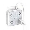thumbnail image 3 of Multi Plug Outlet Extender with USB, TESSAN Surge Protector Splitter 3 USB Wall Charger, Multiple Expander for Travel, Home, College Dorm Room, 3 of 4