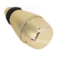 thumbnail image 4 of ABS Trumpet , Lightweight Trumpet Mute Fully Enclosed With Air Outlet For Practicing Instrument Gold,Silver, 4 of 8