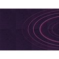 thumbnail image 1 of Ahgly Company Machine Washable Indoor Rectangle Transitional Night Black Area Rugs, 2' x 4', 1 of 7