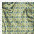 thumbnail image 4 of Soimoi Green Poly Georgette Fabric Motivational Quotes Text Decor Fabric Printed Yard 52 Inch Wide, 4 of 5
