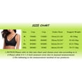 thumbnail image 4 of Fvwitlyh Wonderbra Women'S Front Fastening Bra With Underwire Full Coverage Bra Grey,XL, 4 of 5