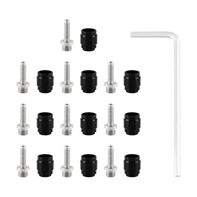 Ensemble de Durite de Frein Hydraulique Incluant 10 Olives et Inserts avec Clé d'Installation, Outil Adapté aux Systèmes SRAM