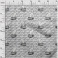 thumbnail image 3 of oneOone Cotton Poplin Light Gray Fabric Animal Cat With Text Texture Sewing Material Print Fabric By The Yard 42 Inch Wide, 3 of 4