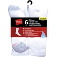 thumbnail image 3 of Hanes Men's P6 Cushion Odor Protection Crew Socks, 3 of 3