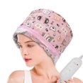 thumbnail image 1 of HUGFEGWE Hair Steamer Heat Cap for Deep Conditioning, Thermal Steamer Cap for Natural Hair, Portable Electric Hot Treatment Cap for Home Use(110V US Plug) UA824-16872, 1 of 9