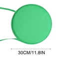thumbnail image 1 of Yhmxh Coussins de Chaise Intérieur Extérieur Coussins de Chaise Ronds avec Attaches, Coussins Ronds pour Chaises de Salle à Manger Coussin de Siège Rond Coussins de Chaise de Jardin Ensemble pour Meuble, 1 of 2
