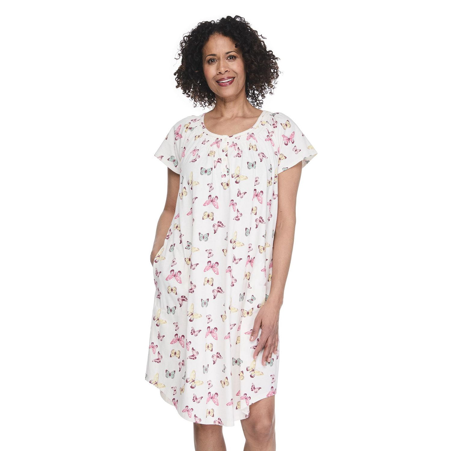 Chemise de nuit imprimée Iyla pour femmes