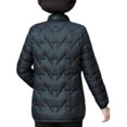 thumbnail image 4 of MAWCLOS Ladies Lightweight Solid Color Puffer Coats Winter With Pockets Down Jackets Classic Black 4XL, 4 of 4