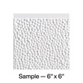 thumbnail image 1 of FASÄDE Hammered Decorative Vinyl Backsplash Panel in Matte White (6X6 Inch Sample), 1 of 5