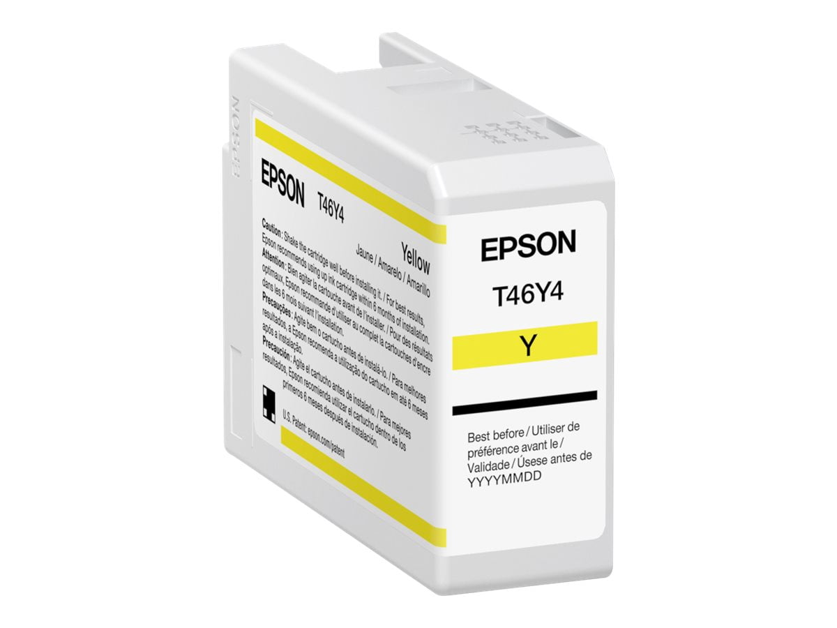 Epson T46Y - 50 ml - yellow - original - ink cartridge - for SureColor P900