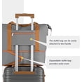 thumbnail image 4 of Joyway - Ensembles de Bagages 5 Pcs ABS Rigide à Roulettes Pivotantes - (Valise Extensible 20 Pouces24 Pouces) Valise Enregistrée 28 Po - Gris, 4 of 7