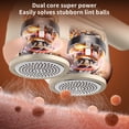thumbnail image 3 of Haofy Lint Remover Double Head 20000rpm  Levitation Motor 2000mAh Rechargeable LED Display for Clothes, 3 of 8