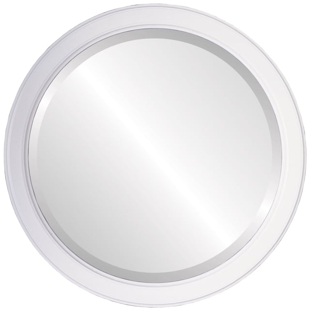 Toronto Framed Mirror - Linen White