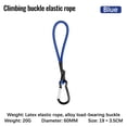thumbnail image 2 of Tents for Camping Outdoor Elastic Rope Mountaineering Hook Multifunctional Camping Portable Elastic Rope Buckle Ceiling Pull Rope Ground Nail Tent Accessories Car Camping Accessories, 2 of 3
