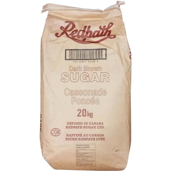 RedPath Sugar Brun Foncé, 20 kg