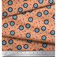 thumbnail image 3 of Soimoi Viscose Chiffon Fabric Dart Board Sports Decor Fabric Printed Yard 42 Inch Wide, 3 of 3