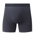 thumbnail image 1 of Funicet Mens Boxers Underwear,Mens Boxer Underwear,Mens Cotton Boxers Solid Color Open, 1 of 2