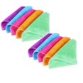 thumbnail image 1 of Oleegame 2PC Ten Dollar Items 5pc Kitchen Cloth Colored Fiber Small Square Towel Oil Dishwashing Towel Thickened Cleaning Towel Dishwashing Cloth Pink, 1 of 8