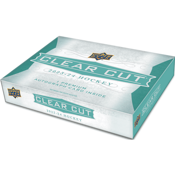 2023/24 Upper Deck Clear Cut Hockey Hobby Box