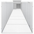 thumbnail image 3 of vidaXL Chicken Cage Grey 900x91x100 cm Galvanised Steel, 3 of 4