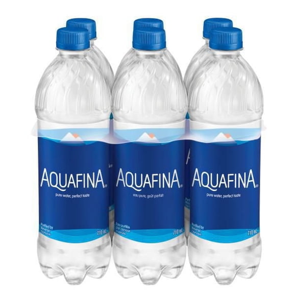 Aquafina Purified Water 6 x 710ml, Bottles