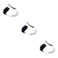 thumbnail image 4 of relayinert 1/2/3/5 Elastic Leash for Paddle Safety Rods and Boats Stretchable and Resilient Clear 45cm 3PCS, 4 of 6