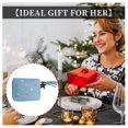 thumbnail image 4 of Women's Large Capacity PU Leather Heart Shaped Foldable Multi Functional Wallet Card Case Purse & Makeup Bag, 4 of 8