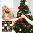 thumbnail image 2 of Pisexur Christmas Balls Ornaments for Xmas Tree, 44Pcs Shatterproof Christmas Tree Decorations, Tree Hanging Balls Christmas Balls Ornaments Set for Party Wedding Decoration, 2 of 6