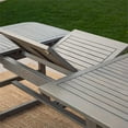 thumbnail image 4 of Pemberly Row Transitional Extendable Patio Dining Table in Gray Wash, 4 of 13