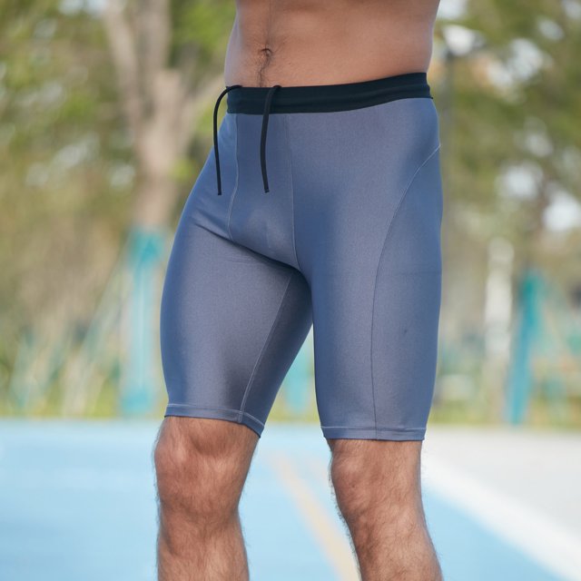 Styesk Shorts pour Hommes, Sports Décontractés, Course, Poche Zippée en Maille, Demi-Shorts à Cordon