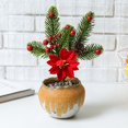 thumbnail image 2 of Coofit Artificial Plant Pick DIY: Faux Greenery Branch Desktop Decoration for Christmas, 2 of 3