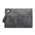 thumbnail image 1 of fastboy Lightweight Handbag Convenient And Practical PU Bag Versatile Clutches Handbag Practical Gifts grey 1Set, 1 of 6