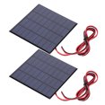 thumbnail image 4 of 2W Solar Panel 2pcs DC9V 2W Polysilicon Battery Toys Solar Panel Solar Panel Charger For Solar Energy Solar Lawn Lights, 4 of 8