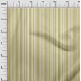 thumbnail image 3 of oneOone Tissu Popeline de Coton Beige Rayures Tissu pour Robe Tissu Imprimé au Mètre 56 Pouces de Large, 3 of 4