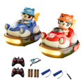 thumbnail image 2 of Esquirla 2 Pieces RC Speed Bumper Cars Kids RC Cartoon Car for Ages 6 and up Festivals, 2 of 8