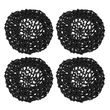 SHISUYAN 4pcs Hair Nets Cap Wrapping Hair Snoods Sleeping Hair Wrap Net Hair Bonnet Long Hair Net Cover Headpiece Lady Net Hats Shower Cover Ornament For Hair