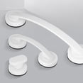 thumbnail image 4 of Maytalsory Easy To Install Bath Grab Bar Suction Handle For Experience Silver Durable Silver, 4 of 6