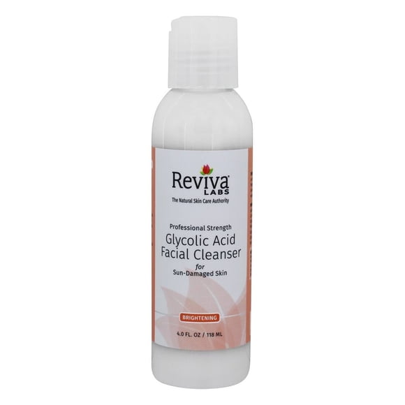 Reviva Labs - Nettoyant pour le Visage Professionnel à l'Acide Glycolique Puissant - 4 fl oz