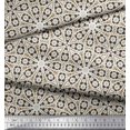 thumbnail image 3 of Soimoi Georgette Viscose Fabric Floral Block Print Fabric by the Yard 42 Inch Wide, 3 of 5