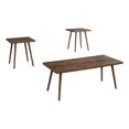 thumbnail image 1 of Monarch Specialties Table Set, 3pcs Set, Accent, Coffee, End, Living Room, Dark Walnut, Contemporary, Modern, 1 of 3