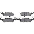 thumbnail image 1 of KMG Front + Rear Brake Pads Compatible with 2006-2011 Kawasaki VN 900 Vulcan Classic - Non-Metallic Organic NAO Brake Pads Set, 1 of 4