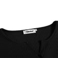 thumbnail image 3 of Blouse Longue en Maille Transparente à Pois Automne pour Femmes Maillot de Bain Robe de Plage Bikini Couverture, 3 of 5