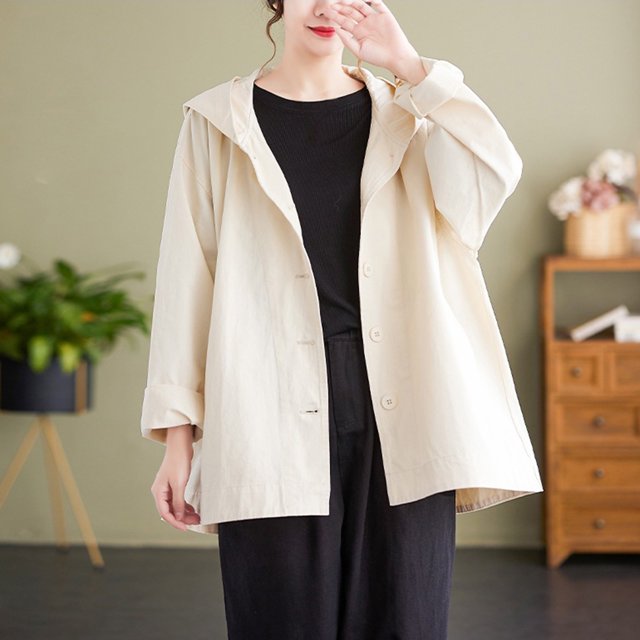 Pisexur Veste d'Hiver pour Femmes Veste à Capuche Blanche, 2TG