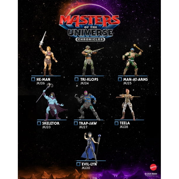 Masters of the Universe Chronicles 2026 Movie He-Man 6.5 Inch