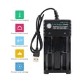 thumbnail image 1 of Baohd USB Intelligent Universal Rechargeable Battery Charger Fast Charge Batteries Tool Double Slot No.02 1Set, 1 of 6