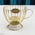 thumbnail image 3 of jifeng 1pcs Large Capacity Coffee Pod Holder Iron Keeper Capsule Coffee Basket Golden, 3 of 7