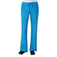 thumbnail image 1 of Pantalon d'Uniforme à Jambe Évasée core par Maevn pour Femmes, Bleu Malibu, Moyen, 1 of 2
